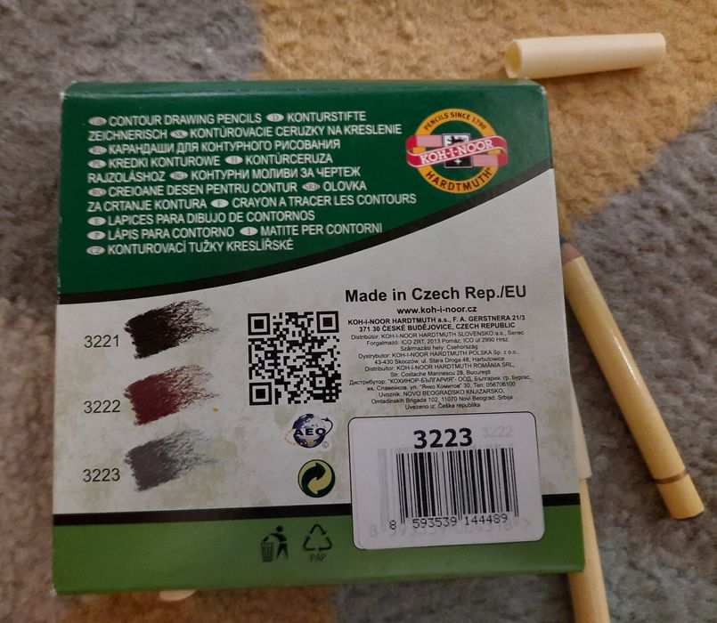 KOH-I-NOOR карандаши для контурного рисования.