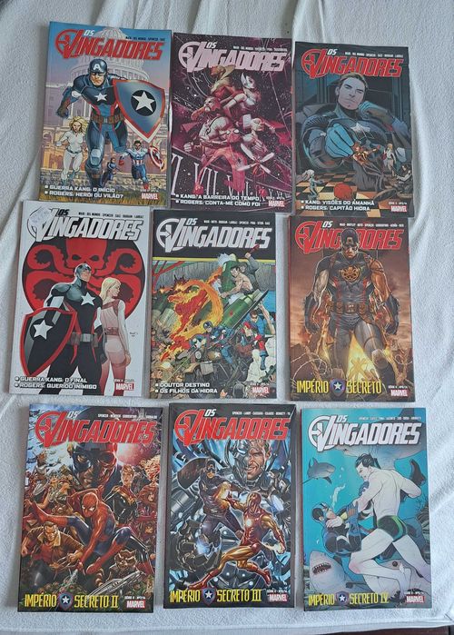 BD MARVEL - Os Vingadores - Série II - Novos!