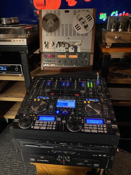 Mixer DJ, potężny mixer IMG Stage Line + 4xdeck CD