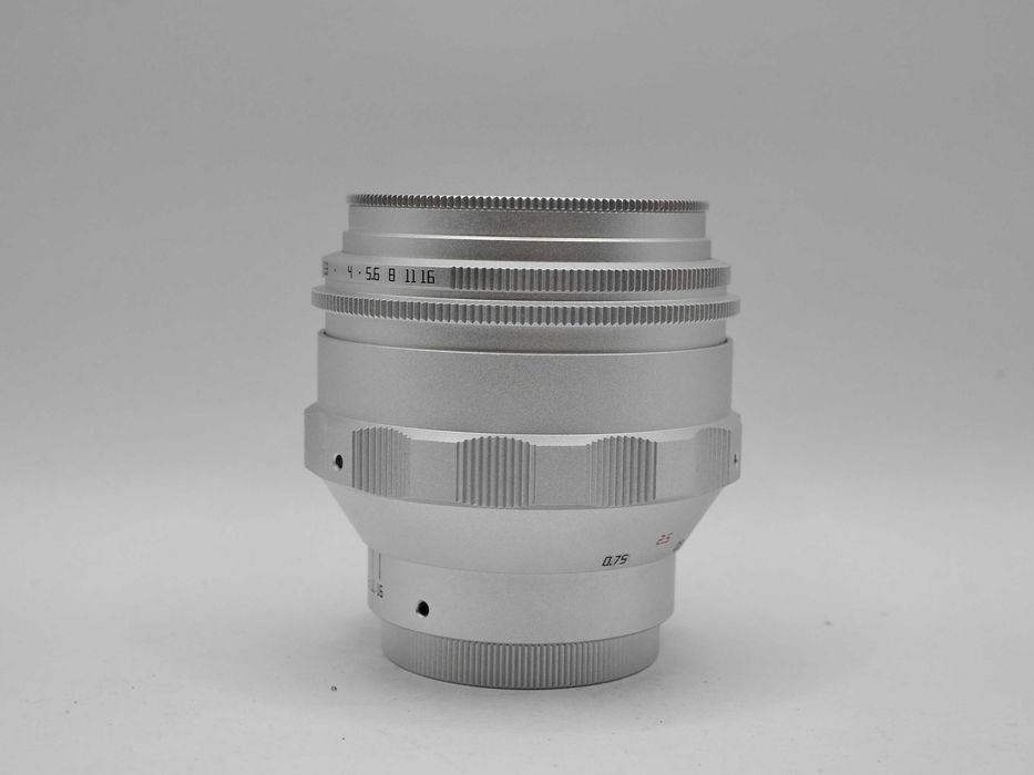 TTArtisan 75mm F1.5 Swirly Bokeh Biotar Helios 40 M42 srebrny