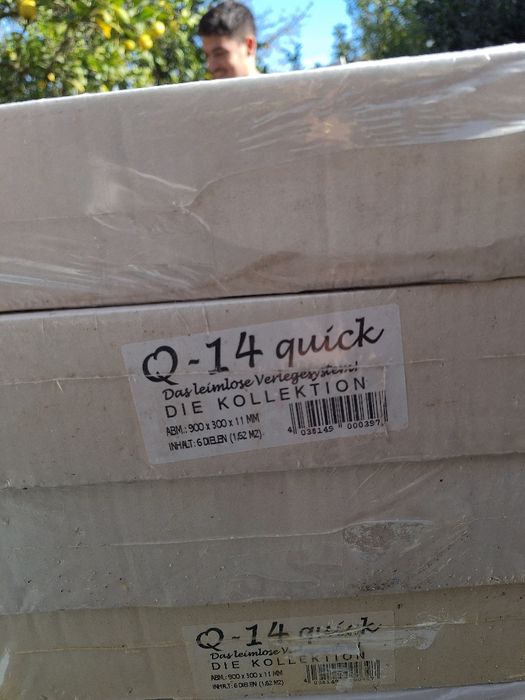 Piso flutuante em cortiça