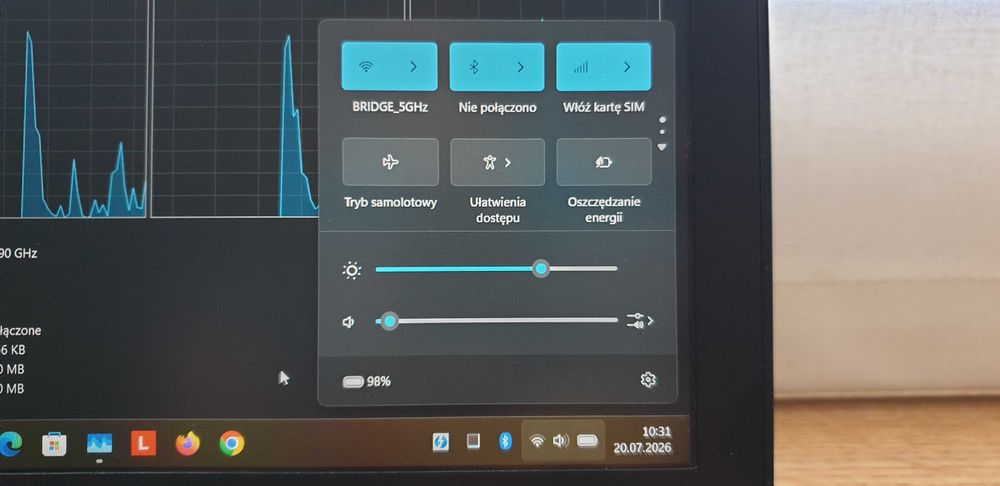 Lenovo ThinkPad X280 12,5" (mały - A4) i5 16GB SSD LTE Lekki 1,3kg Office, bateria 83%