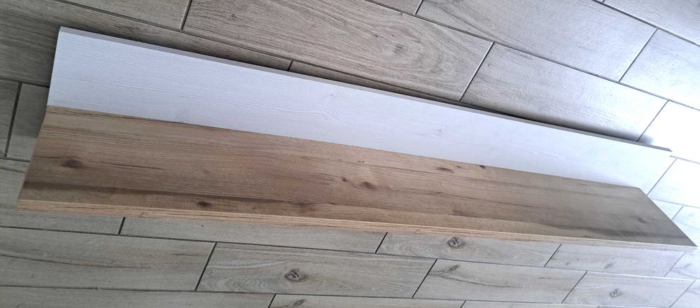 Półka wisząca 150x20 złożona