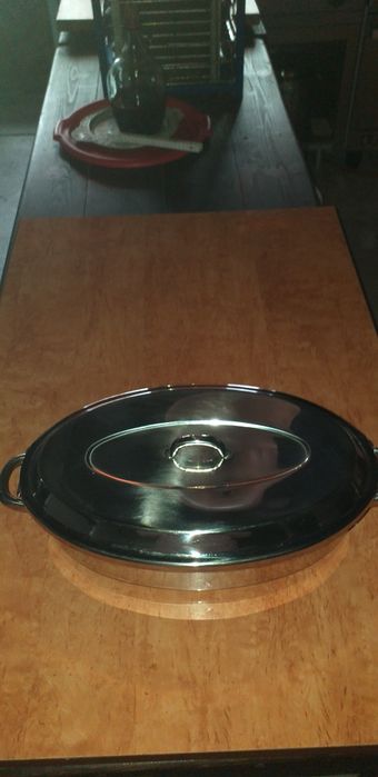 Brytfanna z rusztem ,gęsiarka