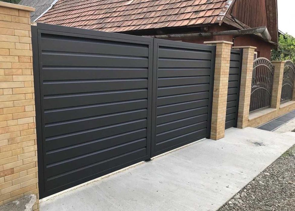 Відкатні / Розпашні ворота, Металеві та ковані Брами, Профнасти, Ранчо