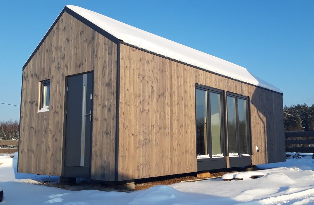 Domek Mobilny 35m²+8,7m² Antresola, Indywidualne Zamówienie BT-House