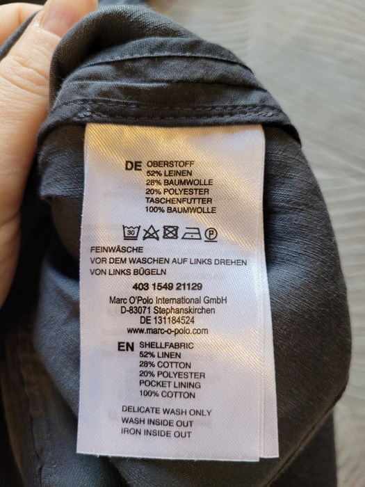 Lniana tunika Marc O'Polo