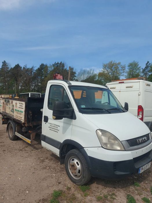 Iveco DAILY  IVECO Daily 3.0 Wywrotka + HDS – 2010 r. – DMC 3,5 t – UDT 2027
