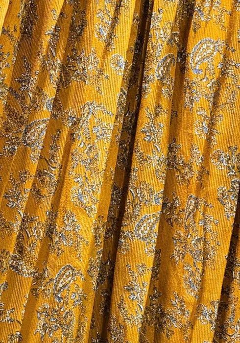 Длинная плиссированная шифоновая летняя юбка Mango, р. М/L