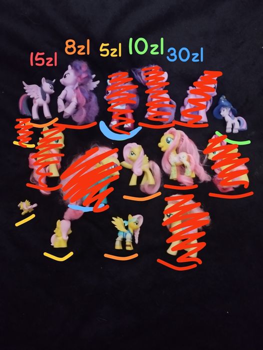Koniki MLP figurki kolekcjonerskie