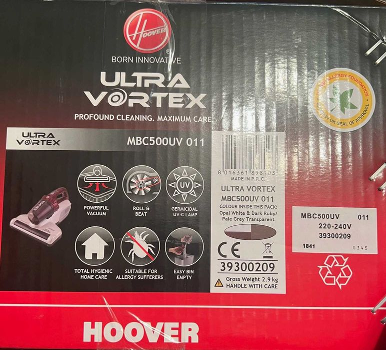 Odkurzacz Hoover ULTRA VORTEX dla alergików