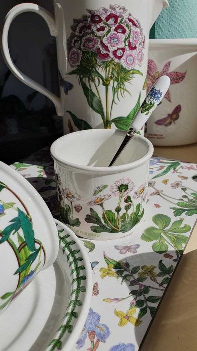 Кавовий набір Portmeirion Botanic Garden, вінтаж, Англія