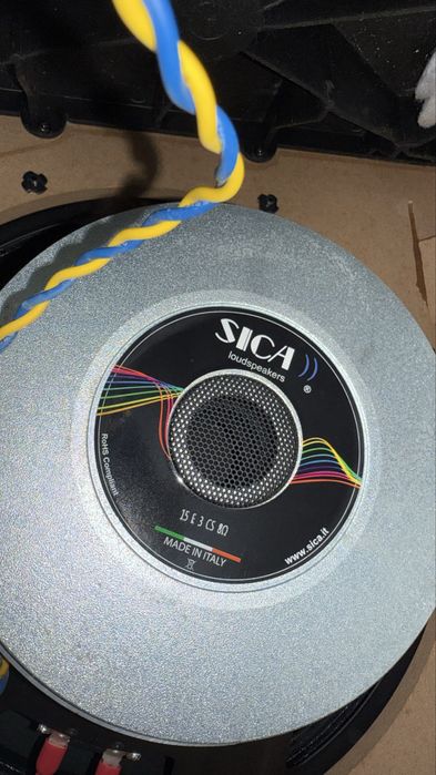 Sistema de Som - 15” e 18”