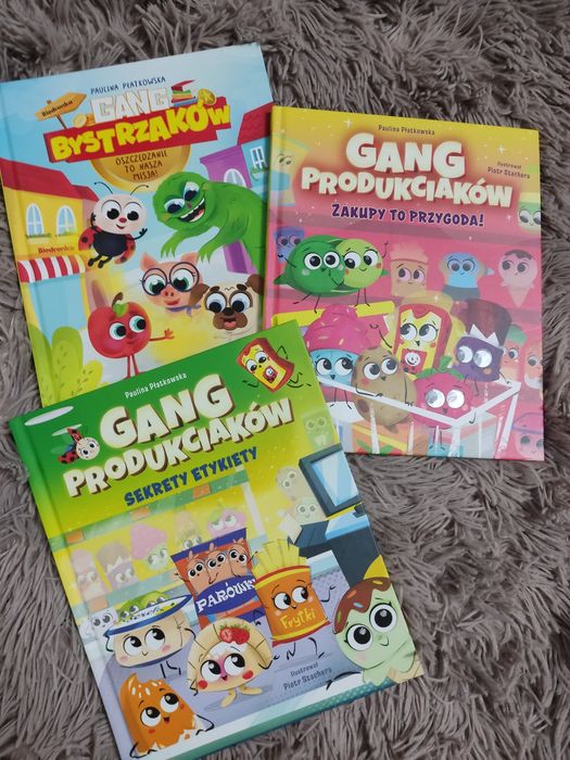 Książeczki Biedroniaki 3 sztuki