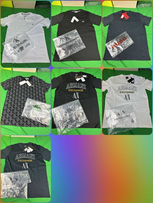 Koszulka męska Armani t-shirt hugo boss lacoste koszulka nowość