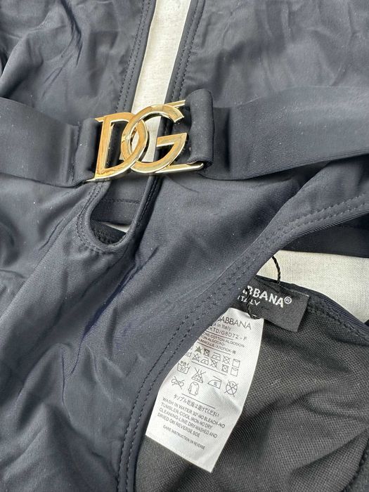 Stroje kąpielowe damskie czarne Dolce Gabbana Monokini Bikini Nowe