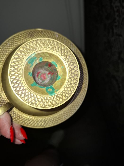 Подсвечник латунь