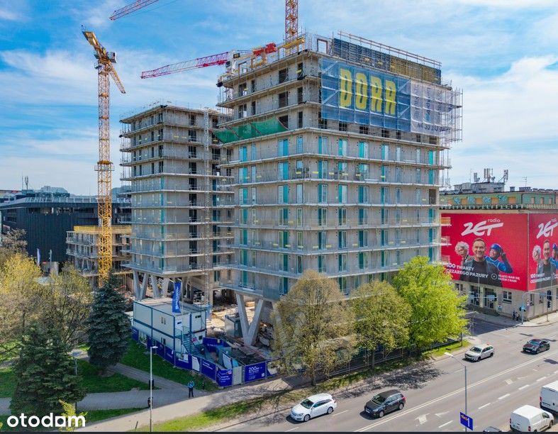 Studio w  centrum z loggią 7,58m2 Ostatnia kondygnacja