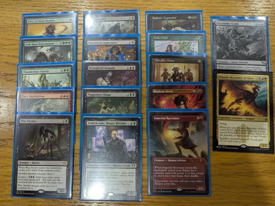 Magic the gathering MTG prossh edh commander deck Tychy • OLX.pl