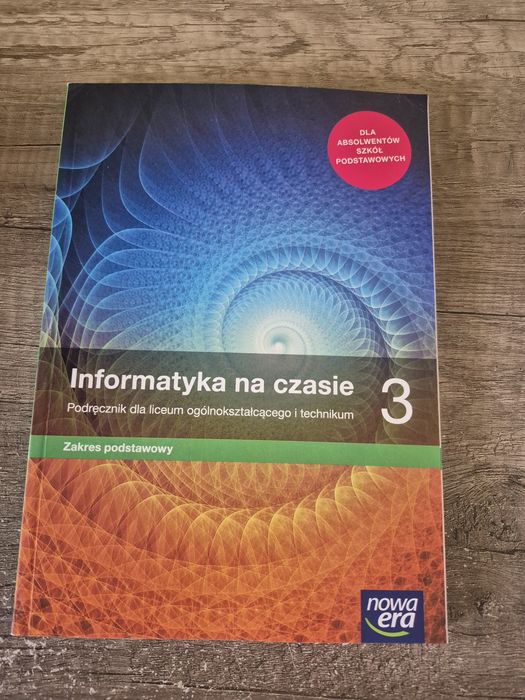Podrecznik informatyka na czasie klasa 3 liceum