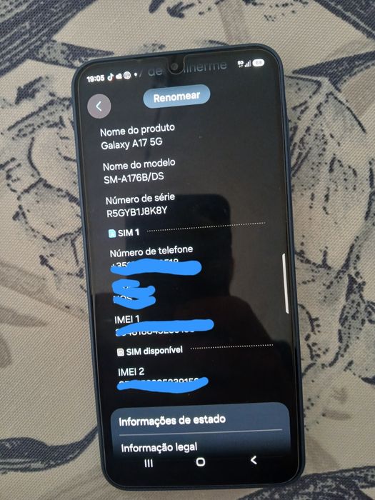 Samsung A17 5g  Azul