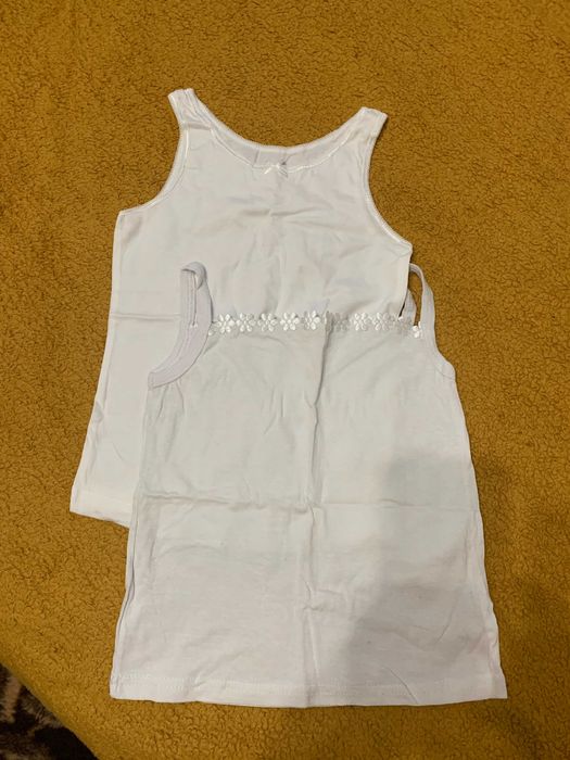 Новая бельевая футболка, майка на 9-10 лет