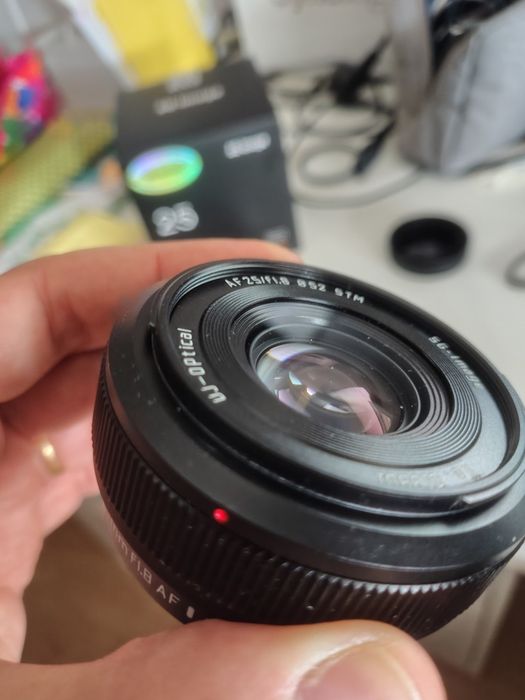 Objetiva sgimage 25mm f1.8 AF para fuji