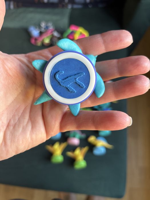 Dinozaury pieczątki