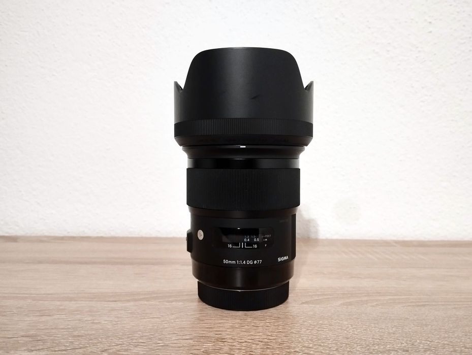Sigma 50mm 1.4 ART (Mount Canon) - como nova