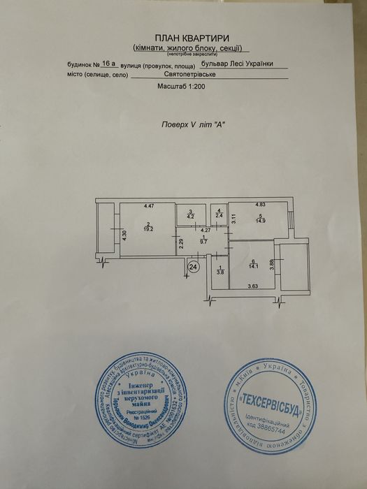 Продаж 2-к квартири ЖК Петрівський Квартал, Святопетрівське
