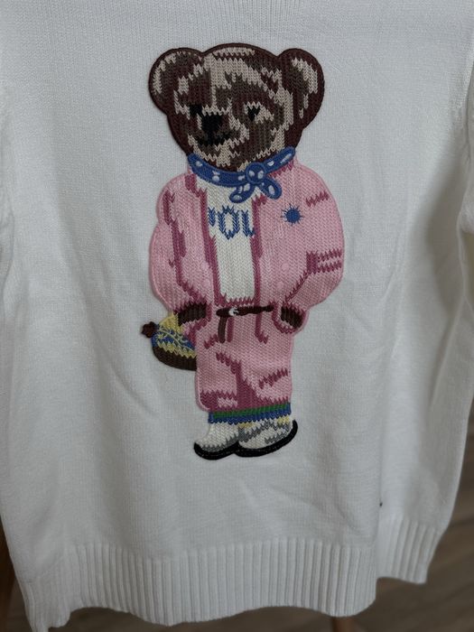 Светр Polo Ralph Lauren з ведмедиком светр жіночий  поло ральф S M