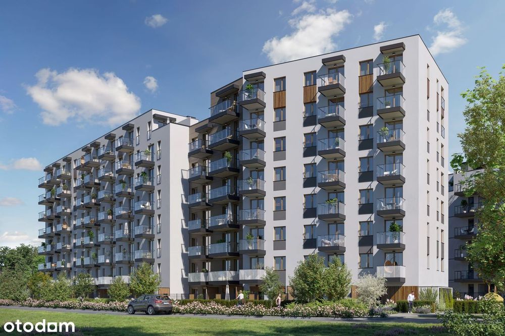 3-pokojowe mieszkanie 52m2 + balkon Bez Prowizji