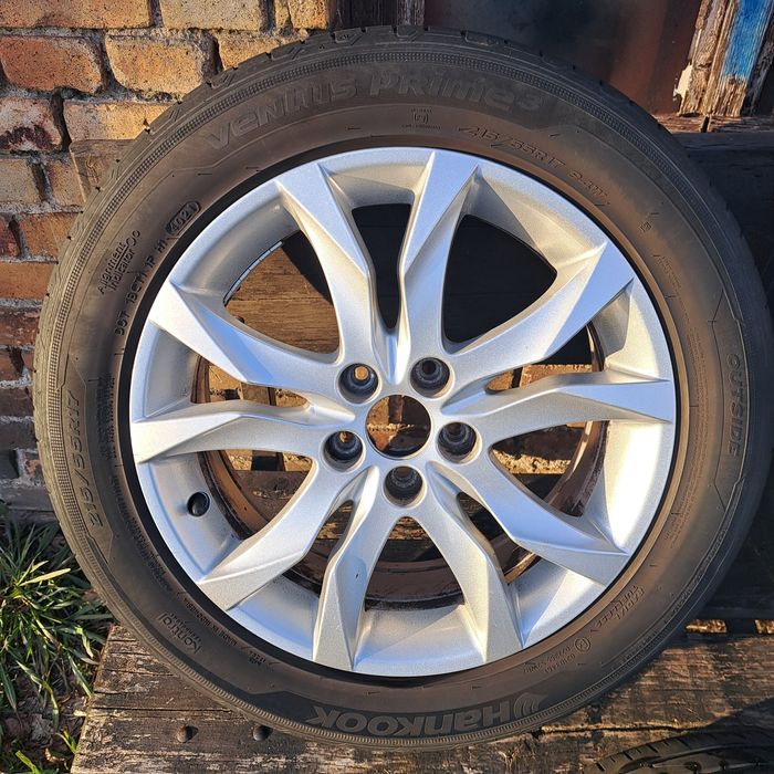 Felgi Peugeot 5x108 215/55R17 z oponami letnimi hankook