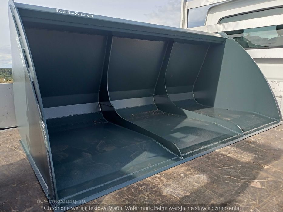 ŁYCHA łyżka objętościowa duża szufla do tura ładowarki POJEMNOŚCIOWA