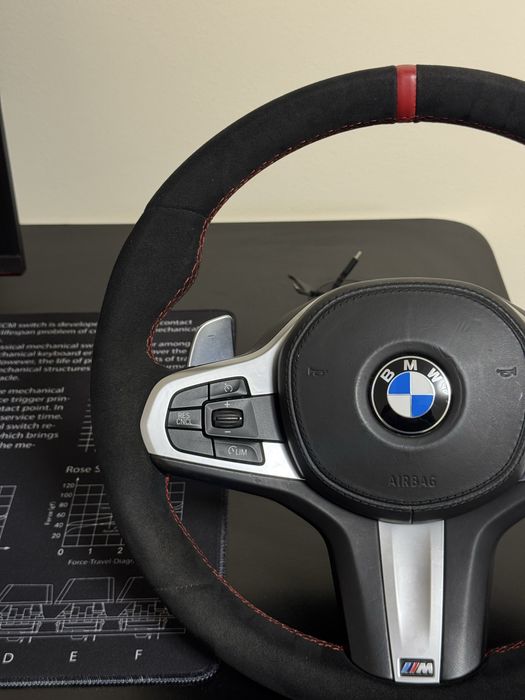 Кермо М БМВ Г30 Г20 Г05 G01 оригінал bmw g30 g20 Алькантара