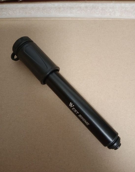 Pompka rowerowa West Biking 17cm, mini pompka.