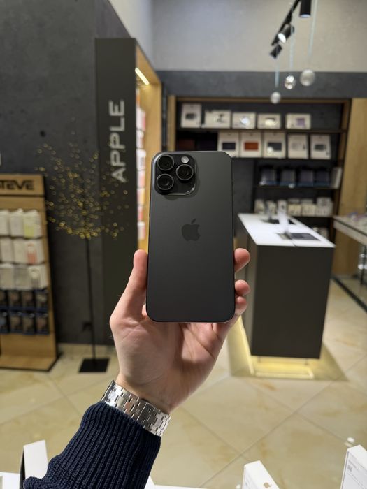 iPhone айфон 15 Pro Max 256Gb Black Titanium SIM (799$)