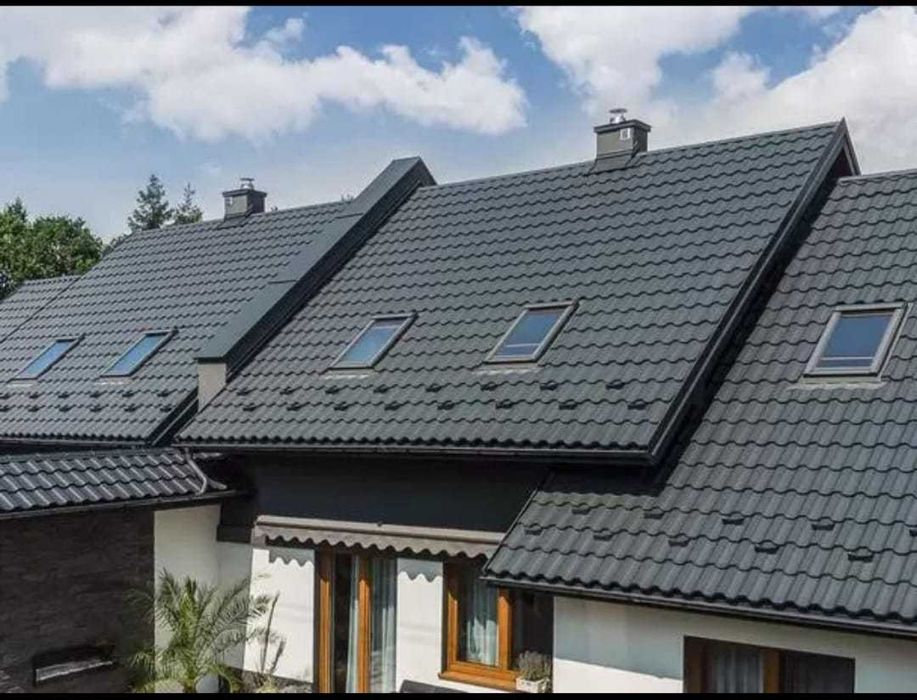 Blachodachówki, blachodachówki modułowe, pokrycia dachowe, blacha