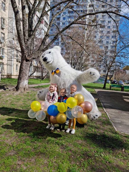 Замовте для дитячого свята в Києві  вражаючого пневмо Гуся Обіймусь