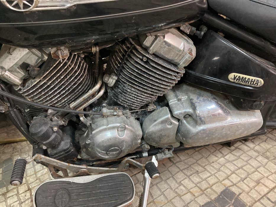 motor yamaha dragstar com 10.000 km