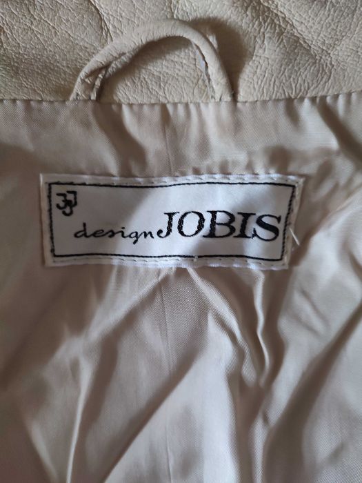 Жіночий шкіряний плащ JOBIS, натуральна шкіра, розмір 52-54