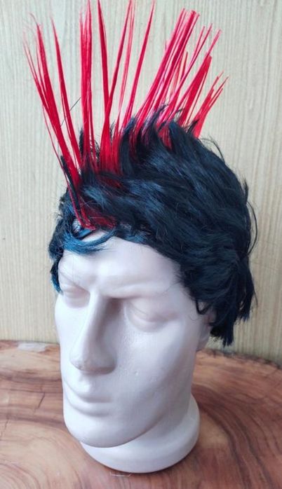 Парик ирокез, парик панк