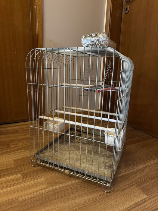 Gaiola para caturra/papagaio