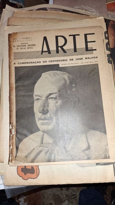 Arte Magazine, Issue No. 1 of 1955: José Malhoa, Painter