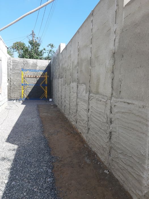 Штукатурка стен машинная, Полусухая стяжка полов, Малярка, Декоративка