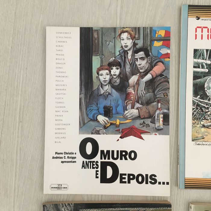 Bandas desenhadas e revistas variadas