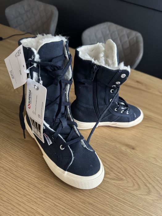 Buty suprega nowe z futerkiem ciepłe trampki 31