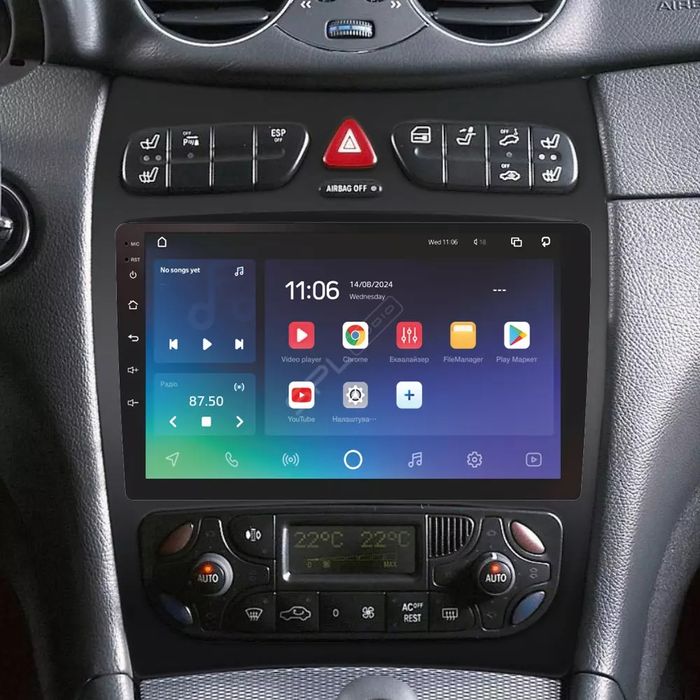 Автомагнит. андроид15(4/64гб) мерседес :B200/W211/ML/S300Вито/Виано