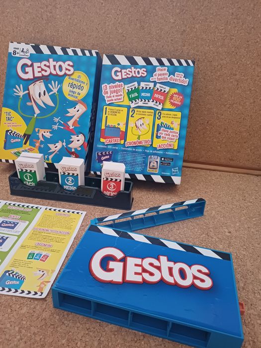 Jogo gestos, mímica. Hasbro.