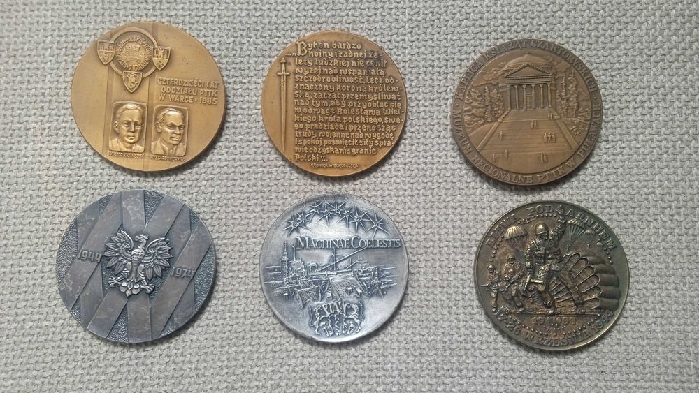 Zestaw Medali Seria Królewska Sosabowski Inne